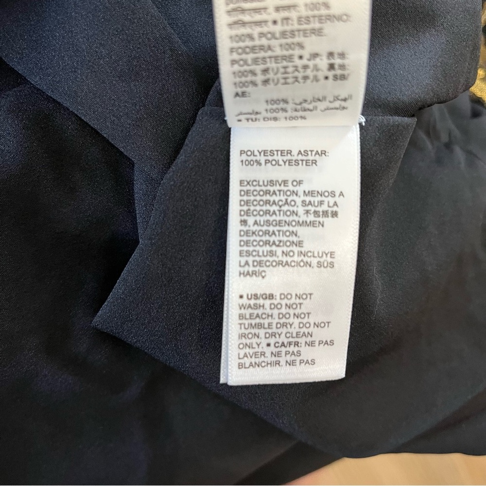 NWT Making the Cut Winning Look S2 Ep 7 Andrea Salazar black & gold skirt size M - Picture 12 of 14